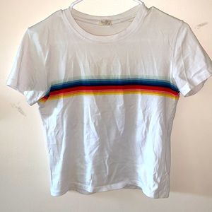 Brandy Melville rainbow shirt